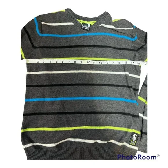 BURNSIDE Ldt Edition Men's V-Neck Sweater Size S - Picture 7 of 8